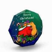 Frohe Weihnachten mit Rat Prince Fotoblock (Links)