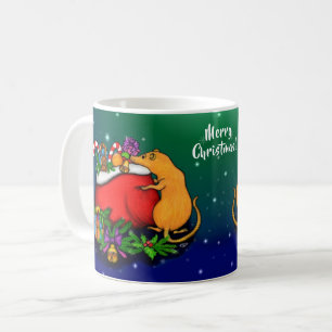 Frohe Weihnachten mit Rat Prince Kaffeetasse