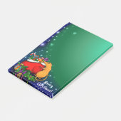 Frohe Weihnachten mit Rat Prince Post-it Klebezettel (angewinkelt)