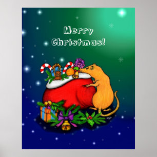 Frohe Weihnachten mit Rat Prince Poster