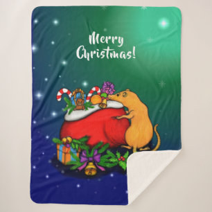 Frohe Weihnachten mit Rat Prince Sherpadecke
