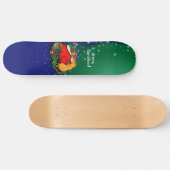 Frohe Weihnachten mit Rat Prince Skateboard (Horizontal)