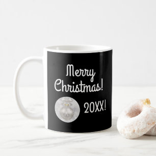 Frohe Weihnachten mit Silberschmuck Kaffeemaschine Kaffeetasse