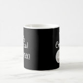 Frohe Weihnachten mit Silberschmuck Kaffeemaschine Kaffeetasse (Mittel)