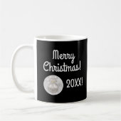 Frohe Weihnachten mit Silberschmuck Kaffeemaschine Kaffeetasse (Links)
