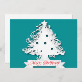 Frohe Weihnachten mit Tree Holiday (Vorne/Hinten)