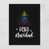 Frohe Weihnachten mit venezolanischer Flagge (Vorderseite)