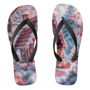 Frohe Weihnachten mit Weihnachten  Badesandalen
