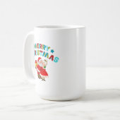 Frohe Weihnachten mit Weihnachten Kaffeetasse (Vorderseite Links)