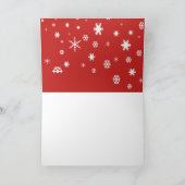 Frohe Weihnachten Mito Warriors Karte (Innenseite)