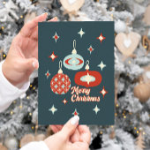 Frohe Weihnachten Mitte des Jahrhunderts Moderne N