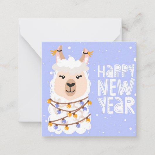 Frohe Weihnachten Mitteilungskarte (Vorderseite)