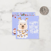 Frohe Weihnachten Mitteilungskarte (Vorderseite/Rückseite Beispiel)