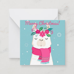 Frohe Weihnachten Mitteilungskarte