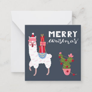 Frohe Weihnachten Mitteilungskarte