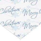 Frohe Weihnachten Mittelgroßer Tischläufer (Ecke)