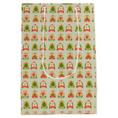 Frohe Weihnachten Mittlere Geschenktüte (Rückseite)