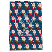 Frohe Weihnachten Mittlere Geschenktüte (Vorderseite)