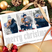 Frohe Weihnachten Modern Simple Mistletoe 3 Foto