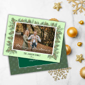 Frohe Weihnachten Moderne 1 Familienbeere Akzent F