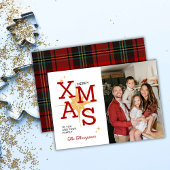 Frohe Weihnachten moderne 1 Foto niedlichen Rot ka