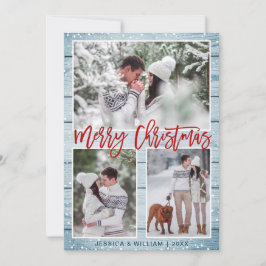 Frohe Weihnachten Moderne 3 FOTO Gruß