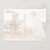 Frohe Weihnachten Moderne 6 Foto Collage (Rückseite)