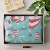 Frohe Weihnachten Moderne Fallschirmspringen Santa Seidenpapier (Geschenk)