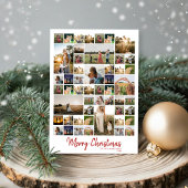 Frohe Weihnachten Moderne FotoCollage