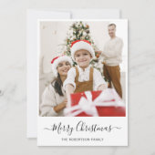 Frohe Weihnachten | Moderne FotoCollage (Vorderseite)