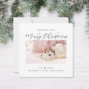 Frohe Weihnachten   Moderne Fotografie-Weihnachtsk
