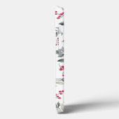 Frohe Weihnachten Moderne Mistletoe Case-Mate iPhone Hülle (Rückseite / Links)