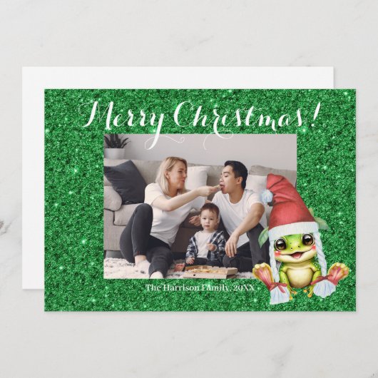 Frohe Weihnachten Moderne Niedlich (Vorne/Hinten)