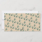 Frohe Weihnachten Moderne Pinenedle 3 Foto Collage (Rückseite)