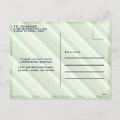 Frohe Weihnachten Moderne Santa Niedliche Typograf (Rückseite)