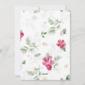 Frohe Weihnachten Moderne Scripting Minimalismus (Rückseite)