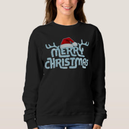 Frohe Weihnachten Moderne trendige Familie Matchin Sweatshirt