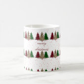 Frohe Weihnachten Moderne und Elegant Kaffeetasse (Mittel)