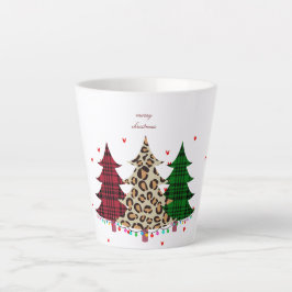 Frohe Weihnachten Moderne und Elegant Milchtasse