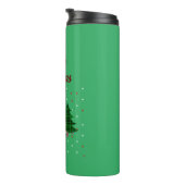 Frohe Weihnachten Moderne und Elegant Thermosbecher (Nach rechts gedreht)