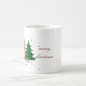 Frohe Weihnachten Moderne und Elegant Verwandlungstasse (Mittel)