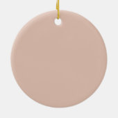 "Frohe Weihnachten" Moderner Farbblock Leopard Boh Keramik Ornament (Hinten)