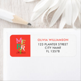 Frohe Weihnachten Moderner Urlaub