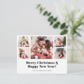Frohe Weihnachten Modernes einfaches Foto (Stehend Vorderseite)