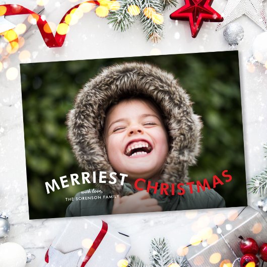 Frohe Weihnachten Modernes Foto