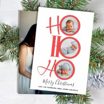 Frohe Weihnachten Modernes Santa Niedlich Typograf