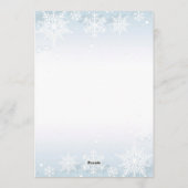 Frohe Weihnachten Modernes Script FOTO Gruß (Rückseite)