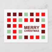 frohe Weihnachten (Modquadrate) (Vorderseite)