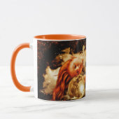Frohe Weihnachten Moon Angel Tasse (Links)