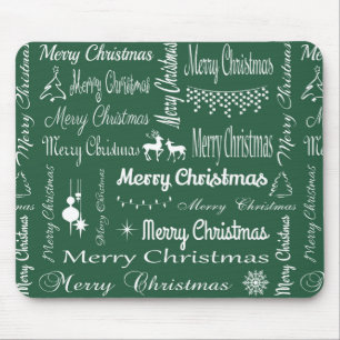 Frohe Weihnachten Mousepad